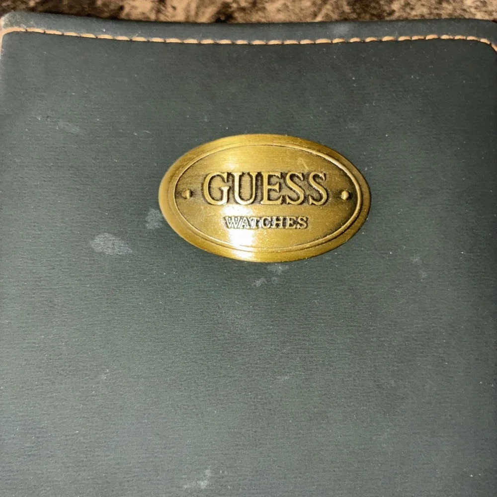 Guess Watches Photo Album Leather Bound Ne In Plastic